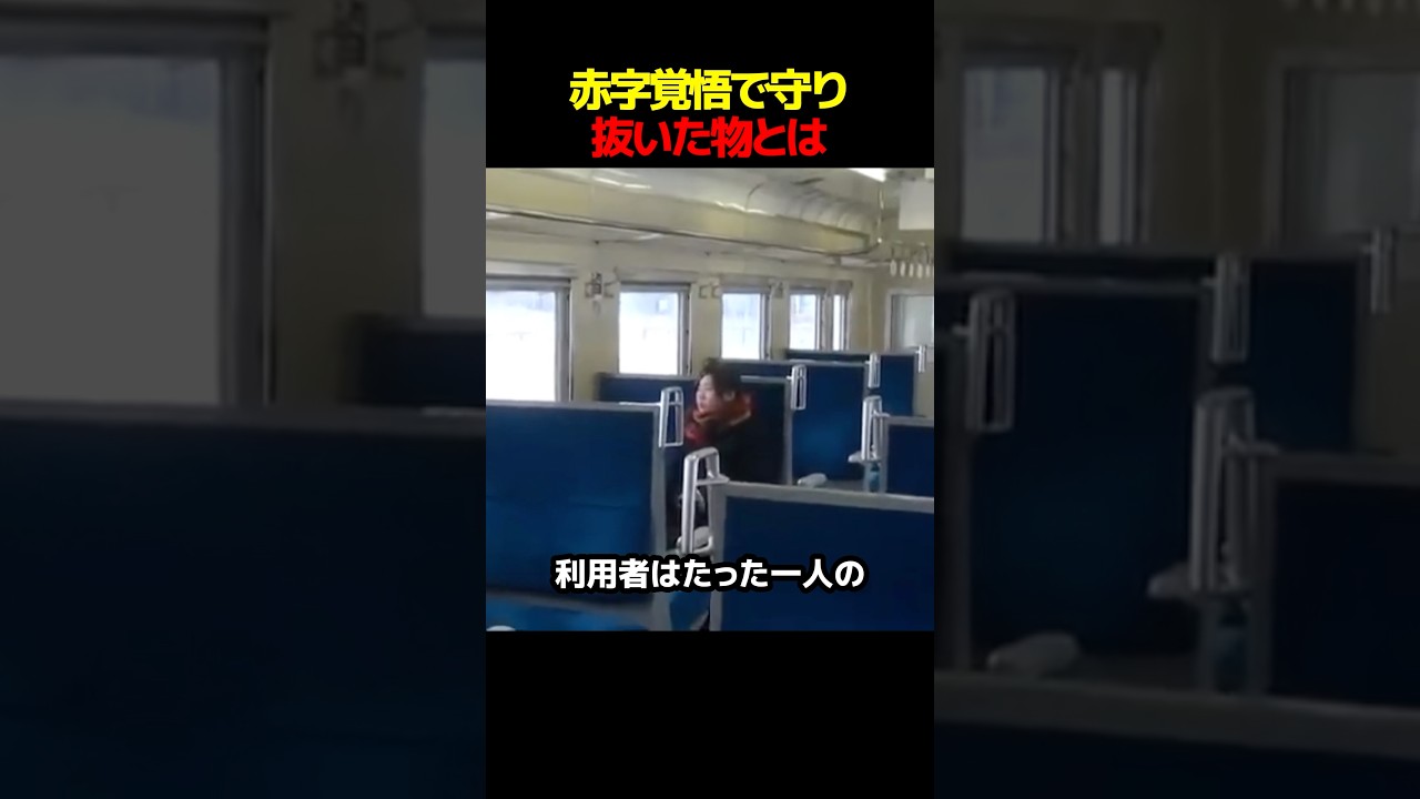 少女の夢の為に3年間走り続けた列車
