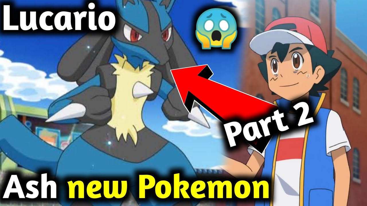 Ash caught Lucario and riolu | Pokemon sword and shield episode in ...