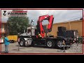 TRAILER CON HIAB MAGRUBER, - GRUAS BERUMEN -