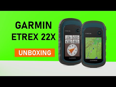 Garmin eTrex 22x Unboxing HD (010-02256-01)