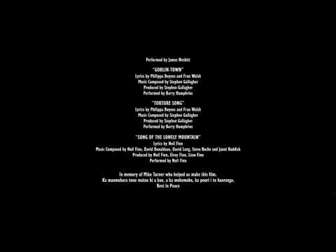 Credits 2 the hobbit 1 - YouTube