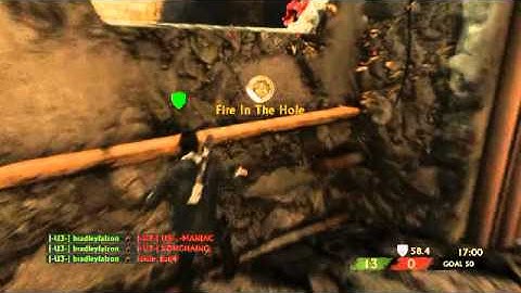 Uncharted 3 Multiplayer: bradleyfalzon Epic Grenade!!!!