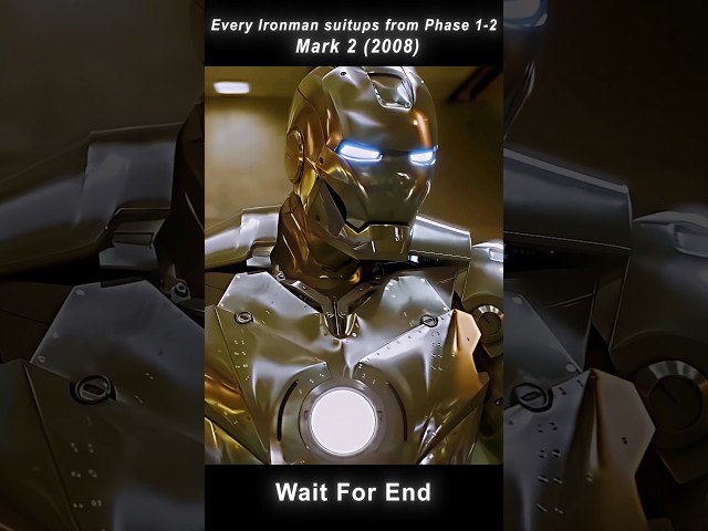 Ironman Every Suits From Phase 1 To 2 ❤️ class=