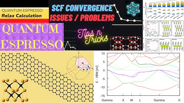 How to Perform Relax, SCF and Band Calculations