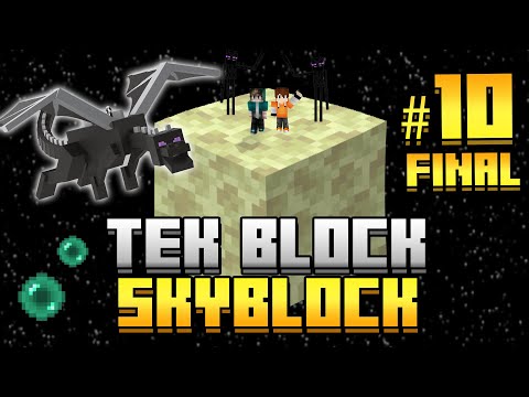 TEK BLOKTA SKYBLOCK #10 (FİNAL) - Sınırsız Malzemeli Skyblock