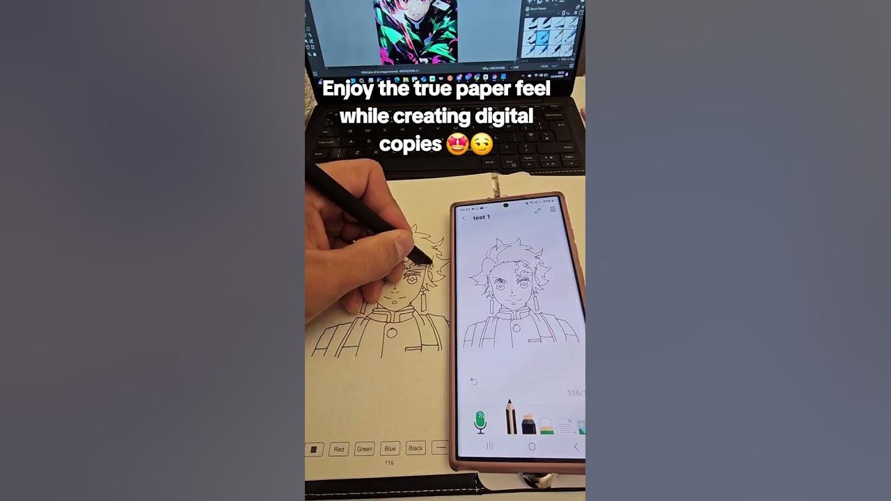 The magic sketchbook that instantly syncs to your phone for digital