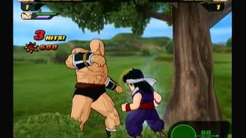 DragonBall Z Budokai Tenkaichi 2 Walkthrough Part 12: Gohan vs Nappa