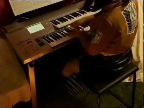 ♪attack ON titan/進撃の巨人 エレクトーンで弾いてみた