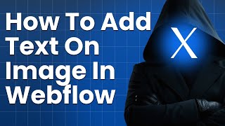 How to ADD TEXT on image in webflow | how to put text over image in webflow