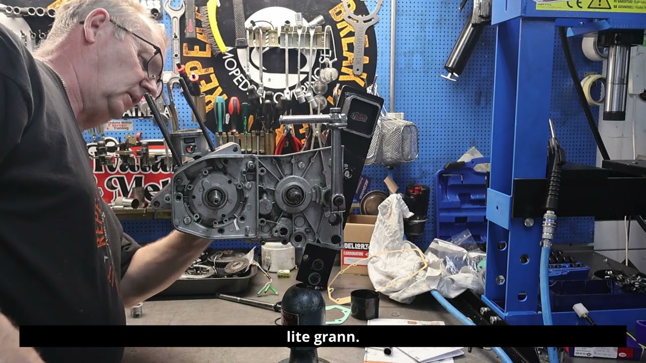 Zundapp KS80 Renovering och test med 125 cylinder & kolv