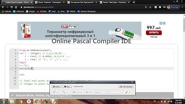 Tipul de date intreg(integer), real, caracterial(char) si boolean