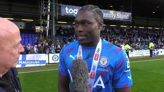 Tanto Olaofe Post-Match Interview - Accrington Stanley
