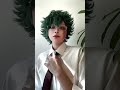 Deku cosplay #cosplay #anime #deku #dekucosplay #myheroacademia