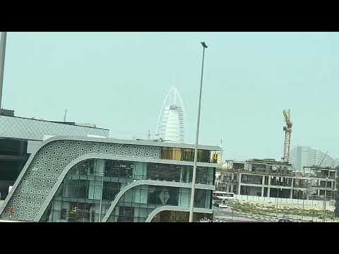 Burj Al Arab from Dubai Metro