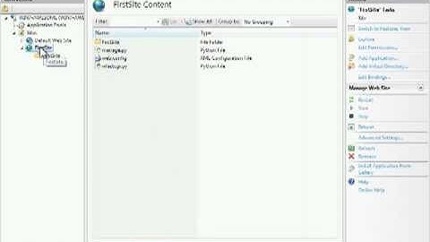 Setting up Django in IIS