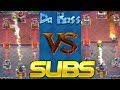 LOG BAIT MIRROR MATCH VS. SUBS! WHO WILL WIN?