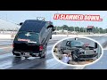 The Blazer's BIGGEST WHEELIE EVER... It's Hurt BAD!!! (Street Car Takeover Indy Part 1)