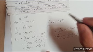 Differential calculus word problem