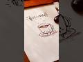 淹れたての珈琲くん #ASMR #手書き文字 #calligraphy