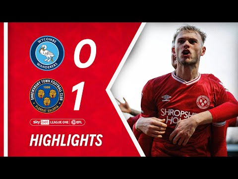 Wycombe Shrewsbury Goals And Highlights