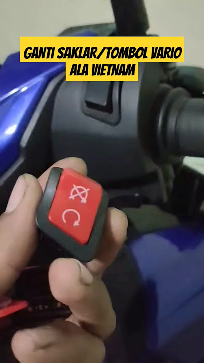 Cara ganti tombol saklar Vario tanpa buka batok/bodi motor #vario150 #variolovers #bengkelmotor