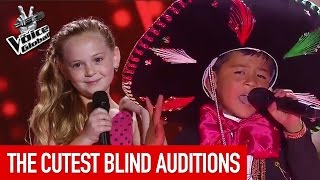 The Voice Kids | CUTEST Blind Auditions worldwide [PART 1]