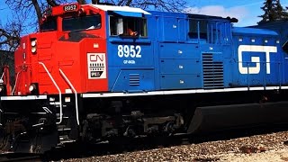 4/2/23 CN Train 397 CN 8952 GTW HU