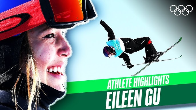 ⛷ Eileen Gu takes Freeski big air gold at #Beijing2022 🥇 