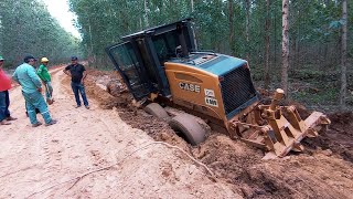 Motoniveladora case 845 atolada John Deere 5078 E no resgate 🚜🇧🇷