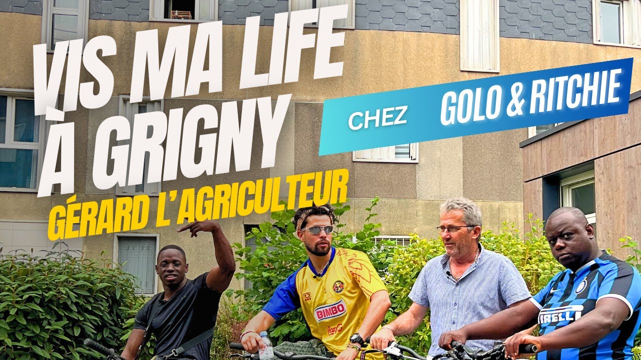 Gérard l'agriculteur à Grigny dans la vie de Golo et Ritchie