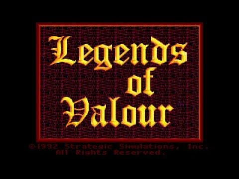 Legend of Valour gameplay (PC Game, 1992)