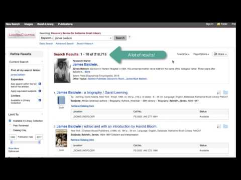 Ebsco Discovery Service (EDS): Introduction