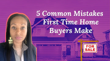 How to avoid the BIGGEST FIRST TIME HOME BUYER MISTAKES in 2020!