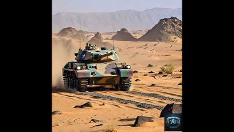 Military🪖Tank transformed into a Dangerous Transformer #ai #military #transformation #warzone #viral