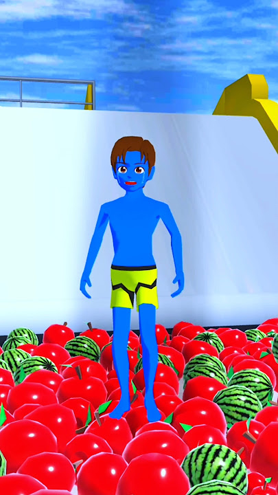 One Two Three 🤪 Learn Number 🤣 With Slide 🙄 #sakuraschoolsimulator #shortsfeed #shorts