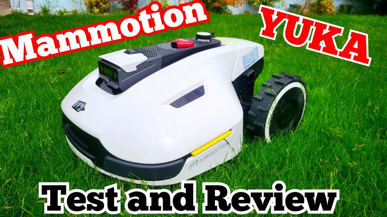 The all New YUKA Series robotic lawn mower from Mammotion. Full