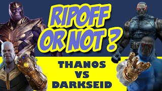 Thanos & Darkseid - Rip Off or Not?   Cams Geek Spot