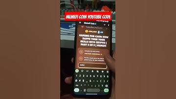 Gaming for cash how dapps turn your skills into crypto part 3 of 5 memefi #shorts #airdrop