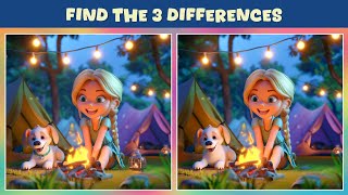 Girls & Dogs Challenge!👧🏼🐶Can YOU find The Difference? Pixar-style! [#2]