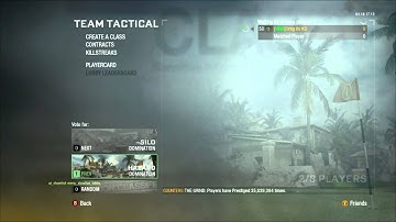 Call of Duty Black Ops XP Lobby File Share Mods