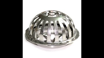 Cầu chắn rác Inox SUS 304 ống 90mm Eurolife EL-CR02 và EL-CR03 (Trắng bạc)