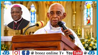 Padre MZEE ZAIDI (107) Atoa Ujumbe Maalum kwa Askofu Minde kwenye Jubilei ya Miaka 25 ya Uaskofu