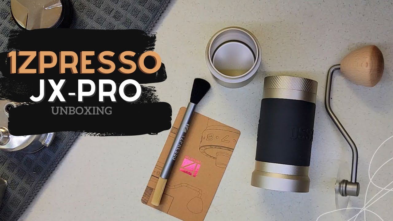 1Zpresso JXPRO Manual Coffee Grinder Quick Unboxing YouTube