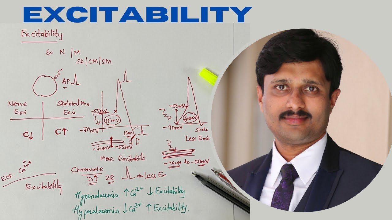 Excitability / Effect on ECF Calcium ions on Excitability Part 1