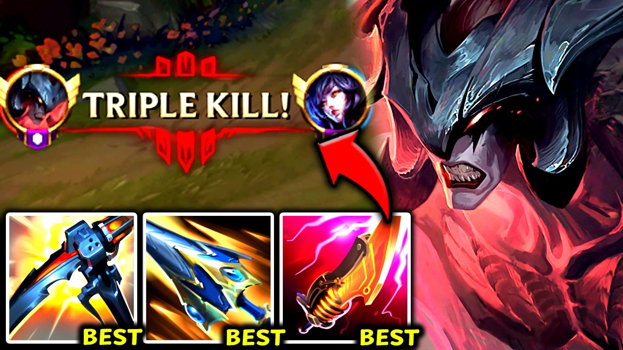 AATROX TOP #1 BEST BUILD TO 1V5 EVERYONE (THIS IS PERFECT👌) - 2026 Aatrox TOP Gameplay Guide