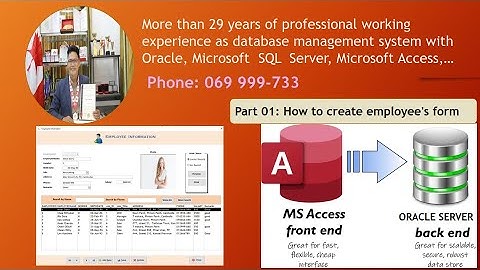 EPISODE 08 : Employee Form,  Part 01, How to create employee