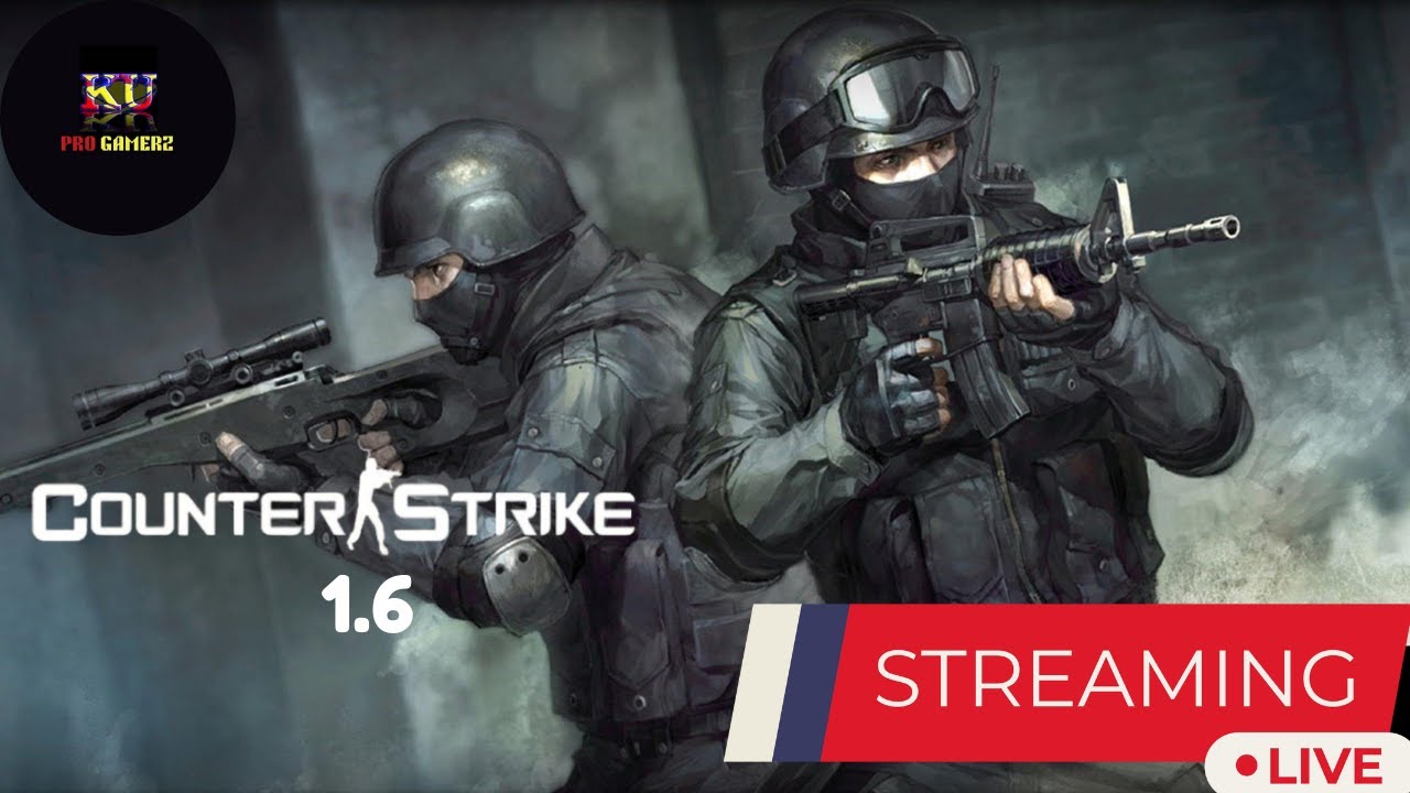 CS 1.6 Live – Non-Stop Excitement! Watch & Play | K.U PRO GAMERZ