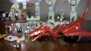 Lego The Hobbit 79018 The Lonely Mountain Build Review