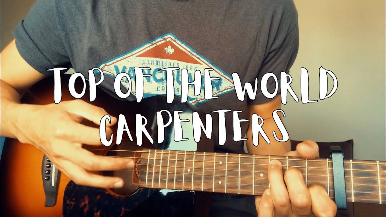 Top of the World - Carpenters cover ギター 弾き語り - YouTube