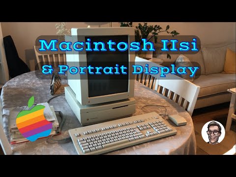 Macデスクトップ Apple Macintosh Portrait Display The Macintosh Portrait Display, Apple's Tall CRT - YouTube